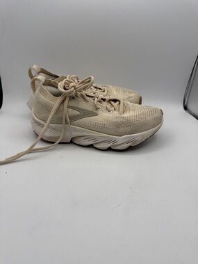 Brooks Glycerin Flex women’s 6 Neutral Running Sneakers in Beige/Cream S5